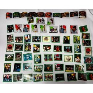 LOT 50+ Merlin Collections Mighty Morphin Power Rangers TRADING STICKER/ROLL